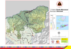 Official map of the Administrative post