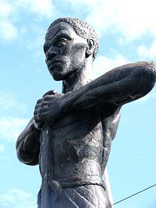 Paul-Bogle-Statue in Morant Bay (Jamaica)