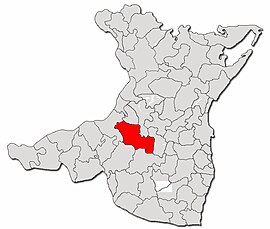 Location in Constanța County