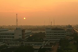 Mueang Sa Kaeo in the dusk