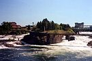 Spokane River flowing by Canada Island