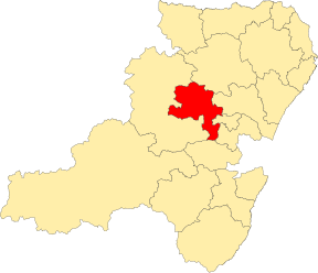 Location of the ward