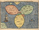 Die Welt als Kleeblatt, Heinrich Bünting 1581