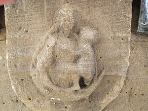 Wappenrelief mit Maria, der „Patrona Spirensis“