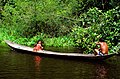 Image 1A Warao family traveling in their canoe in Venezuela (from Indigenous peoples of the Americas)