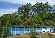 Holzumkleiden aus der Frühzeit des Bades