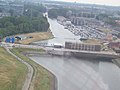 Luchtfoto, 3 juli 2010, vanuit een helikopter.