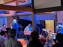 Musicians playing live at Inryoji Temple