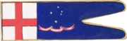 Sledge flag used by Louis Bernacchi during the Discovery Expedition (1901–1904)