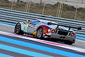 Der Ford GT von Marc VDS beim Test der Le Mans Series auf dem Circuit Paul Ricard im Jahr 2010