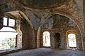 Inside the mosque part's main chamber