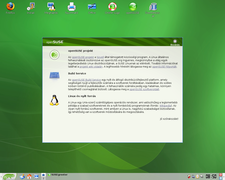 openSUSE 10.3 asztal KDE alatt