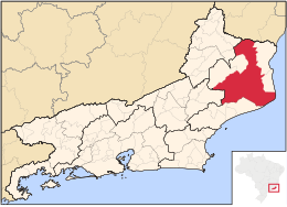 Campos dos Goytacazes – Mappa