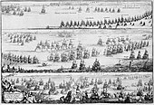 "Depiction of the Battle of Öland in 1676", Created in 1676.