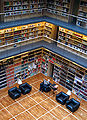 The Bücherkubus (bookcube) of the study center of the Herzogin Anna Amalia Bibliothek
