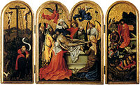 Campin: Seilern Triptych, c. 1410
