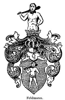 Wappen des Adelsgeschlecht Feldmann