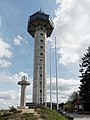 Der Turm mit Kletterwand