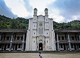 Annunciation Seminary, restored after its collapse in 2008 Sichuan earthquake; credit: Pandasea by CC BY-SA 4.0