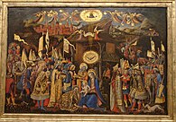 Die Anbetung der Könige, Gemäldegalerie Berlin, ca. 1450