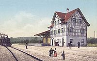 Station Muolen als Riegelbau