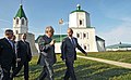The visit of the President of Russian Federation Vladimir Putin to Bolgar in 2012
