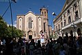 Sabadell - Plaza de Sant Roc, Belediye Konagi ve Sant Fèlix kilisesi