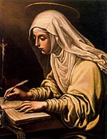Photo of portrait of Saint Catherine of Ricci