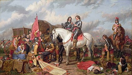 Naseby Muharebesi'nde Cromwell, Charles Landseer, 1851