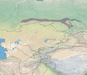 Ecoregion territory (in purple)