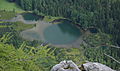 Falkensee vom Gipfel des Falkensteins, Blick Richtung Osten.