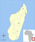 Range of the Malagasy mountain mouse