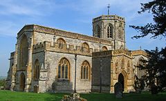 Ornate church building with octagonal tower.