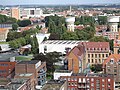 Blick auf das Museum für Schönen Künste und die beiden Wassertürme