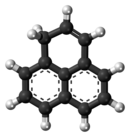 Modello della molecola di fenalene