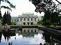 Backyard view of the palace