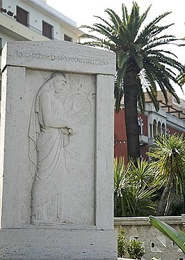 Monument voor Ibycus in Reggio Calabria