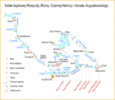 szlak kajakowy na Suwalszczyźnie