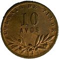 10-Avos-Münze, Portugiesisch-Timor (1951)