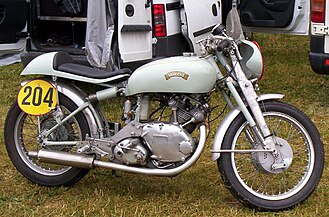 Eine Vincent 500cc von 1951