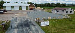 Town hall on Wis-21 east of Wyeville