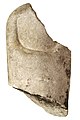 Photo of the real marble finger found in Tarraco; starting point of the hypothesis