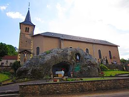 Kerk van Saint-Remi / Sankt Robert der Mönch in Vaudreching / Walachen