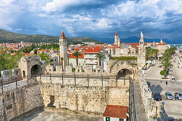 View of Trogir from the Castle