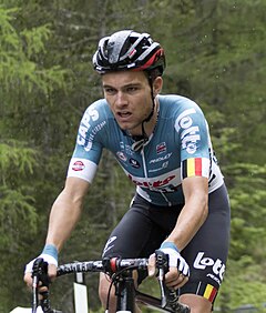 Tosh van der Sande bei der Giro d’Italia 2018