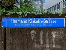 Hermann Kinkelin (1832–1913) Mathematiker, Politiker, Hermann Kinkelin-Strasse, Basel