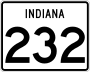 State Road 232 marker