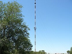 Kzyl-Tu radio station antenna