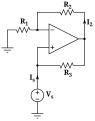 The Negative impedance converter circuit