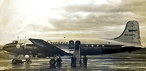 Canadair North Star 1960 in Prestwick